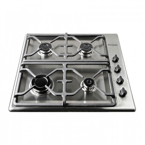 Anafe A Gas Empotrable Florencia 6748i 60 Cm Encendido Inox