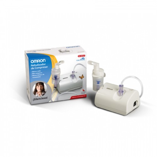 Imagen miniatura Nebulizador Omron Ne-c801 Silencioso Vvt Con Kit
