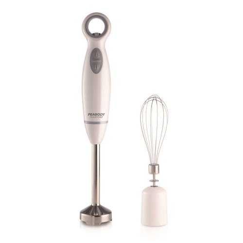 Batidora Mixer Minipimer Peabody Pe-lm322b 600w Con Batidor Blanco