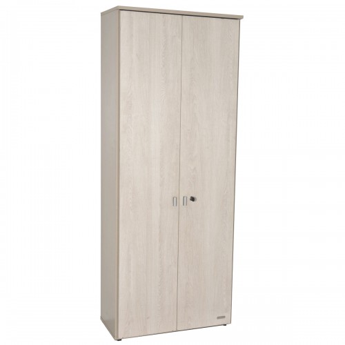 Biblioteca Platinum 529 2 Puertas Altas Con Cerradura Gris Andino/beig