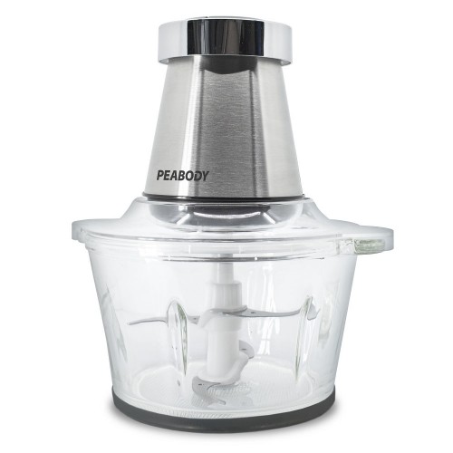 Picadora De Alimentos Peabody Pe-cp200ix 350w Bowl Vidrio 2l