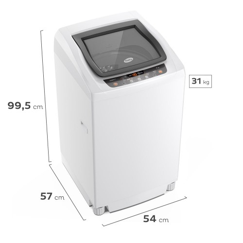 Imagen Lavarropas Autom&aacute;tico Gafa Fuzzy Fit 7 Kg 760 Rpm Blanco