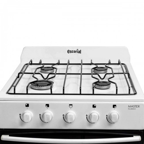 Imagen miniatura Cocina Escorial Master Classic 4h 56 Cm Blanca Gas Natural