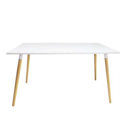 Mesa De Comedor Sit Mobili Kaunas 1.20m Pvc Patas Madera