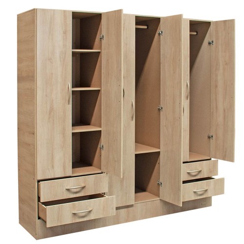 Imagen miniatura Placard Ropero Platinum Mod 916 1,86mts Savanna