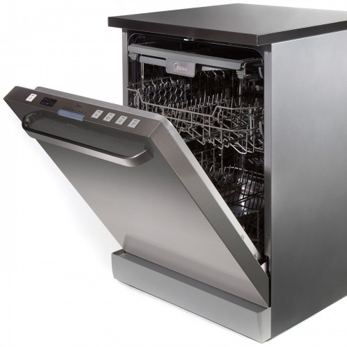 Imagen miniatura Lavavajillas Midea De-214xar1 14 Cubiertos Inox