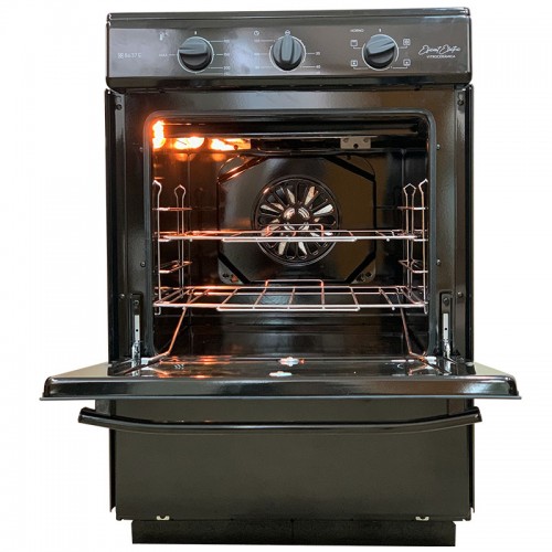 Imagen miniatura Cocina Eléctrica Florencia 8637e 56cm 3h Vitrocerámica Digit Negra