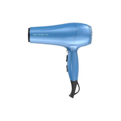 Secador De Pelo Gama Mistral Titanium Blue Ion 2200w 2 Vel