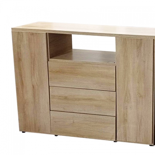 Imagen miniatura Mueble Comoda Chifonier Tv Led Platinum 2606 1,2mts Savanna