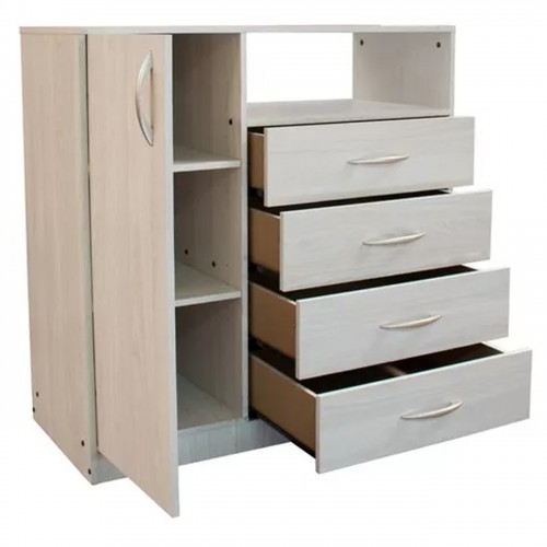 Imagen miniatura Comoda Chifonier Platinum Mod 921 Gris Andino