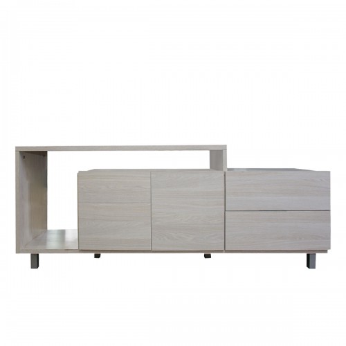 Rack De Tv Platinum 2605 1.8 M 2 Cajones 2 Puertas Estantes Gris