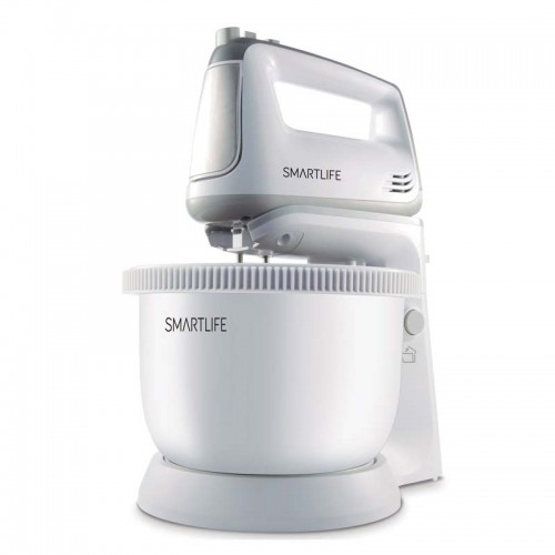 Imagen miniatura Batidora Con Bowl Pl&aacute;stico Smartlife Sl-hm5035pn 300w 3&period;4 Lt