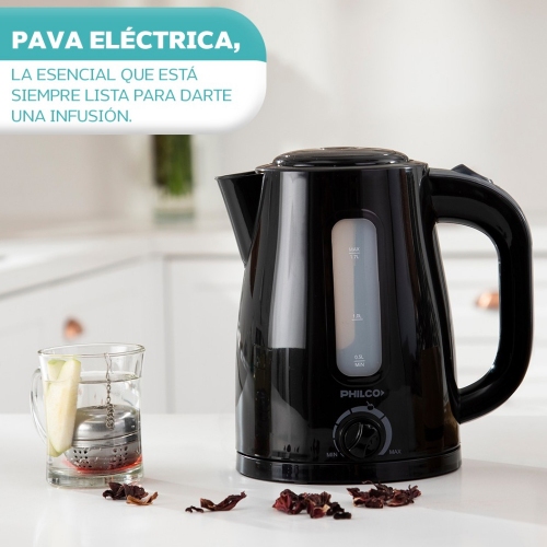 Imagen miniatura Pava Eléctrica Philco Pe1821npp 1,7l Corte Auto Selector