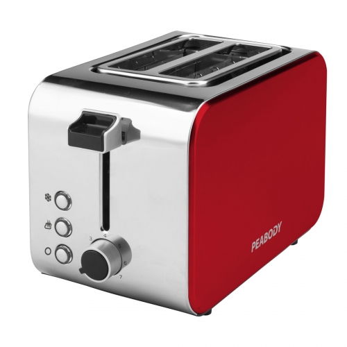 Tostadora Eléctrica Peabody Pe-t8127 2 Ranuras
