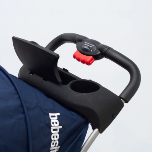 Imagen Cochecito Bebé Bebesit 1337-k Eos 6 Ruedas 15kg Pleg Azul