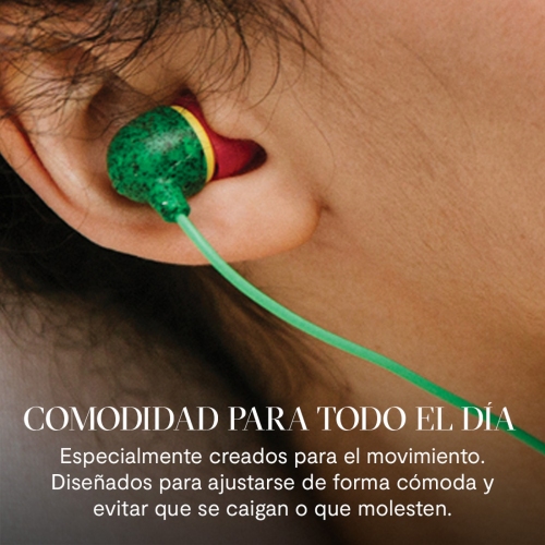 Imagen miniatura Auriculares Con Cable In-ear House Of Marley Little Bird Rasta