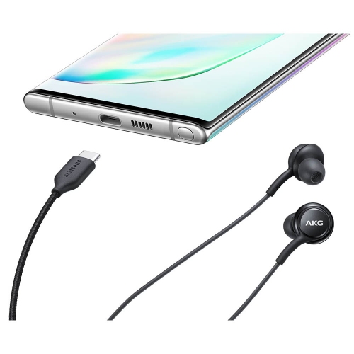 Imagen miniatura Auriculares Con Cable In-ear Samsung Eo-ic100bwegww Type-c Bla