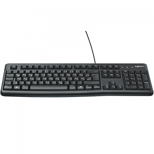 Imagen miniatura Teclado Con Cable Usb Logitech K120 Num&eacute;rico