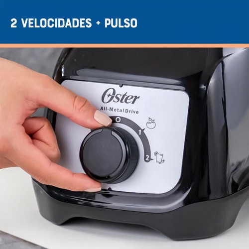 Imagen miniatura Licuadora Oster Blstkapbrd 550w 1,25 Lts Negra