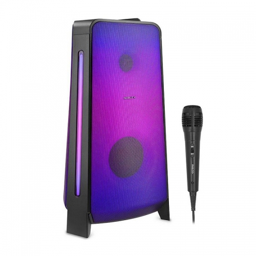 Parlante Portátil Noblex Mnt2x Bluetooth 2400w Pmpo Led