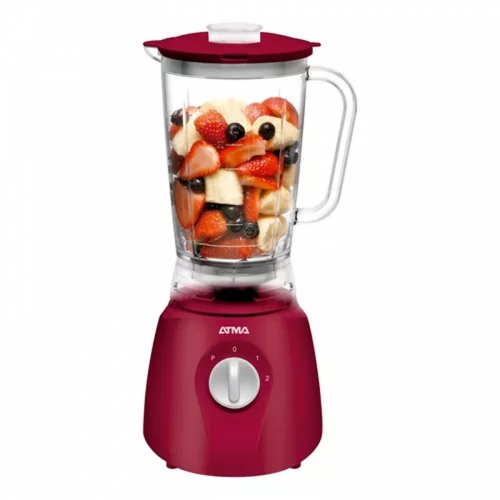 Imagen miniatura Licuadora Atma Lv24r1ap Jarra Pl&aacute;stica 1,25 L 500w Roja