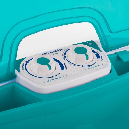 Imagen Lavarropas Semiautomatico Columbia Lsc7001 7 Kg 7 Prog