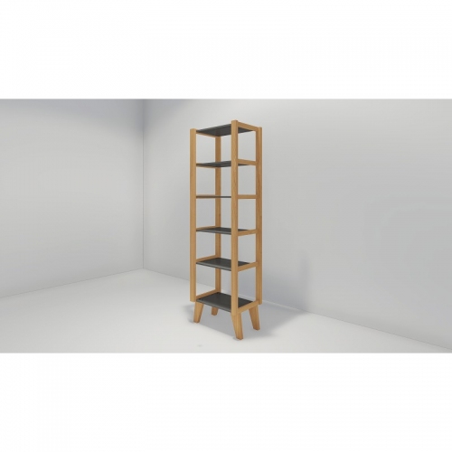 Modular Torre Inmacol 169 Escandinava 190x50x40 Miel Y Gris