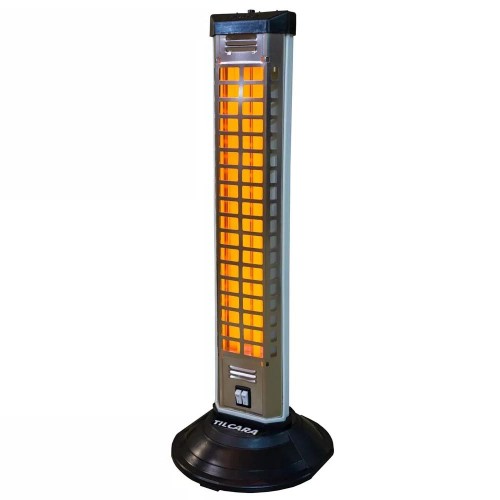 Estufa Eléctrica Vertical A Cuarzo Tilcara 1200w