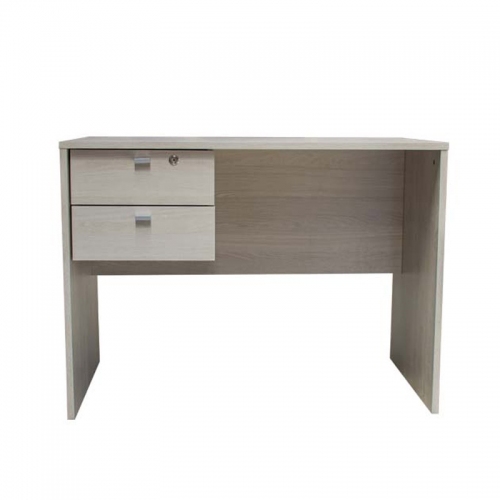 Escritorio Oficina Platinum 501 1m 2 Cajones Gris Andino