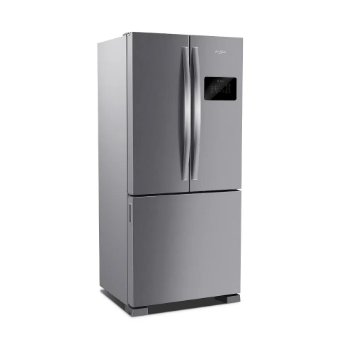 Imagen miniatura Heladera No Frost Whirlpool Wro85bk Inverter 554l Inox