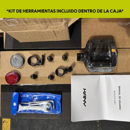 Imagen miniatura Bicicleta Mtb Kany R29" 21vel F/disco Aluminio