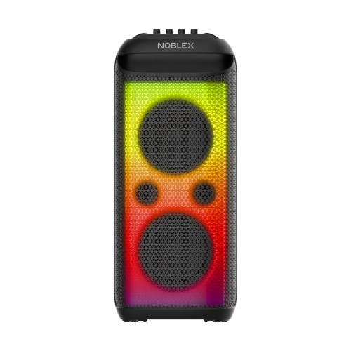 Torre De Sonido Noblex Mnx1800 9800w Doble Woofer 8