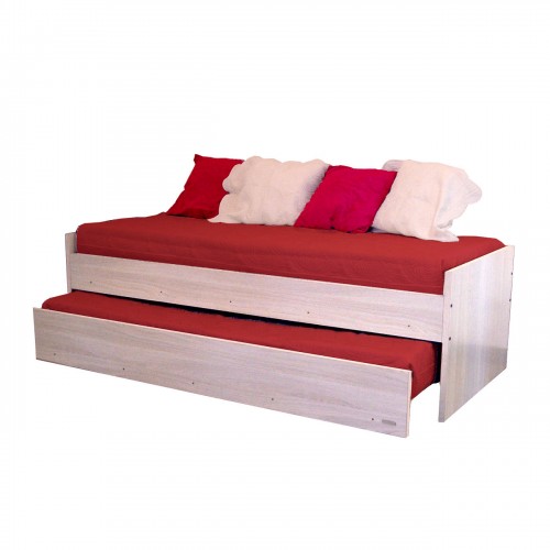 Divan Cama Platinum 9570 Con Cama Inferior Gris