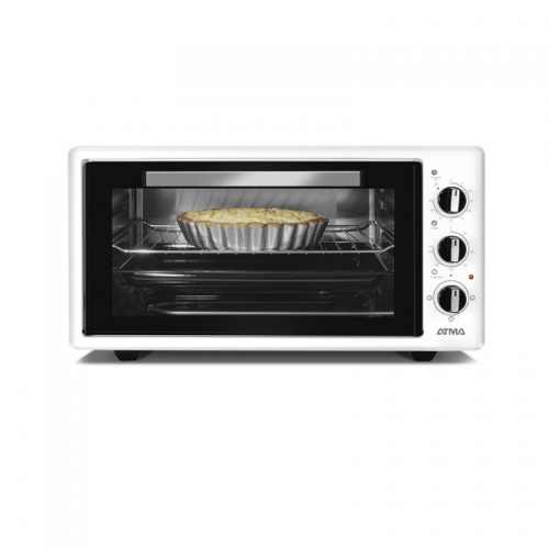 Horna Eléctrico Atma Hgaw4523pi 45 Lts. Grill Timer Blanco