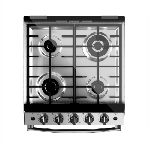 Imagen Cocina A Gas Drean Cd5617ai0 Acero Inoxidable 4 H Air Fryer