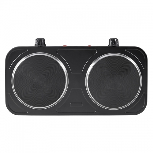 Imagen Anafe Electrico Kanji Kjh-hp2200bd 2 Hornallas 2200w Termost