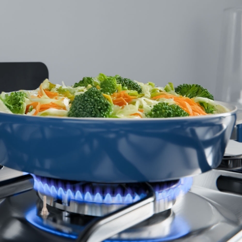 Imagen miniatura Cocina A Gas Drean Cd5602ai0 4 Hornallas Multigas Acero Inox