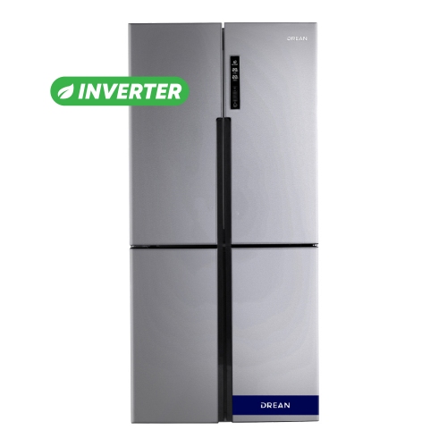 Heladera No Frost Inverter Drean Dtp458bkrss0 516 Lts Inox.