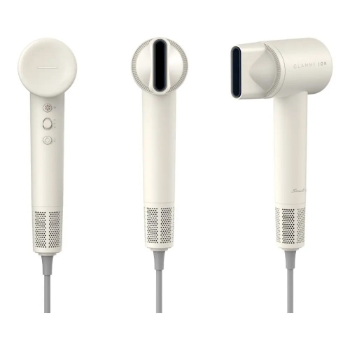 Imagen miniatura Secador De Cabello Smart Tek Glammy Ion 1300w Frio/cal Crema
