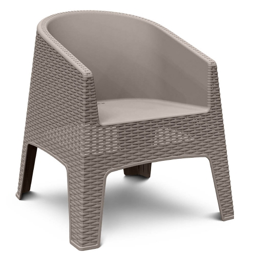 Sillon Plastico Voss 2000 Oasis Capuchino