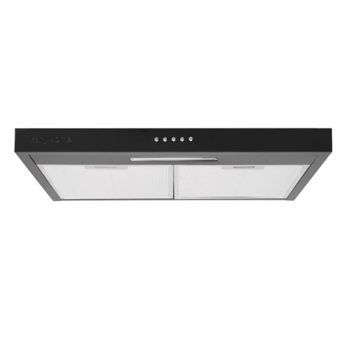 Imagen miniatura Purificador Kanji Airextpuri120b Inox Luz Led 3 Vel. Negro