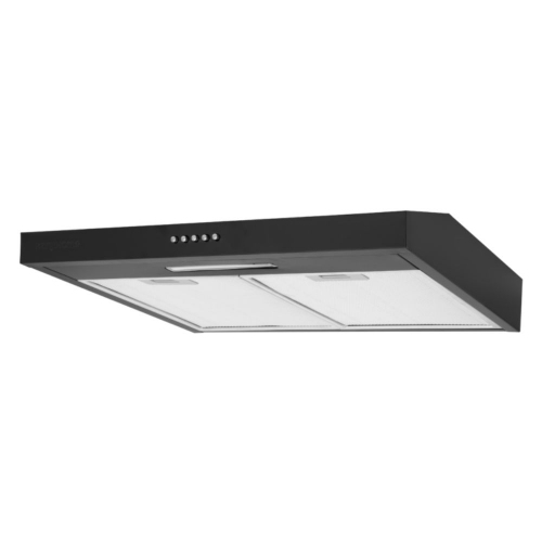 Purificador Kanji Airextpuri120b Inox Luz Led 3 Vel. Negro
