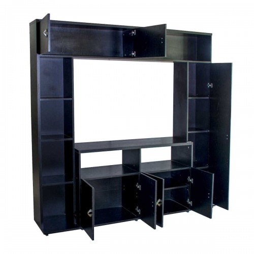 Imagen miniatura Mueble Modular Tv Led Platinum Mod 557  Negro