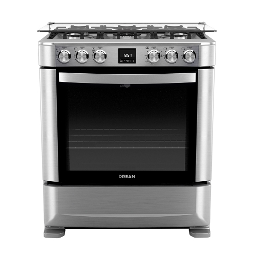 Cocina A Gas Drean Cd7609ei 5 Hornallas Multigas Inox