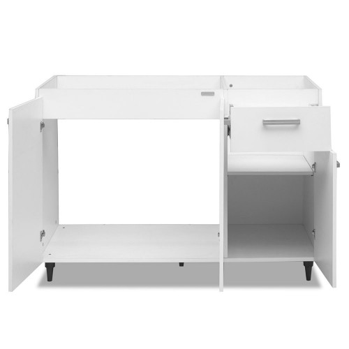 Imagen miniatura Bajo Mesada Platinum Mod 3005 1.20 Mt 3 Puertas Blanco