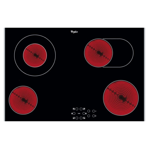 Anafe Empotrable Electrico Whirlpool Wdf77dim Vitroceramico