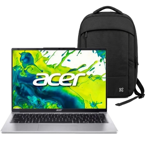Imagen miniatura Notebook Acer Intel Core 3 8GB 256GB 14" FHD &plus; Mochila
