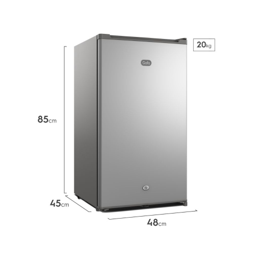 Imagen Heladera Bajo Mesada Gafa HGFM90P 90Lts Gris