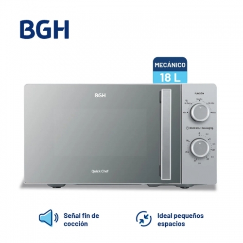 Imagen miniatura Microondas BGH B118MS25 18Lts 700W