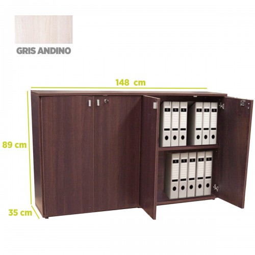 Imagen miniatura Biblioteca Inferior Platinum 505 Puertas De Abrir